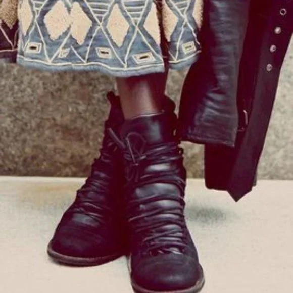 Free People x Faryl Robin Lucas Lace Up Boot - Picture 12 of 12